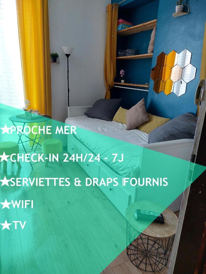 Joli Studio - Proche Mer - Balcon Le Havre Eksteriør billede